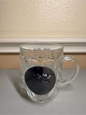 Game of Thrones Glass Beer Stein Mug